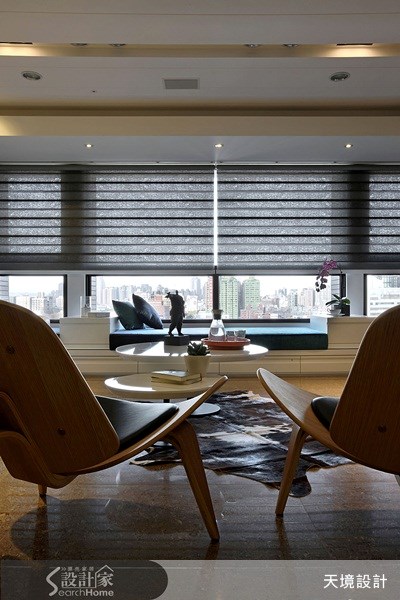 74坪新成屋(5年以下)＿新古典客廳案例圖片＿天境空間設計＿天境_12之5