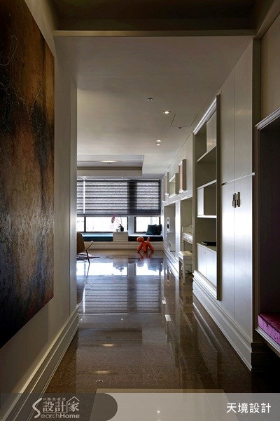 74坪新成屋(5年以下)＿新古典走廊案例圖片＿天境空間設計＿天境_12之1
