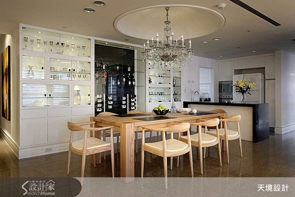 74坪新成屋(5年以下)＿新古典餐廳案例圖片＿天境空間設計＿天境_12之11