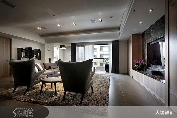 53坪新成屋(5年以下)＿現代風客廳案例圖片＿天境空間設計＿天境_13之4
