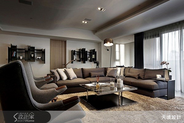 53坪新成屋(5年以下)＿現代風客廳案例圖片＿天境空間設計＿天境_13之8