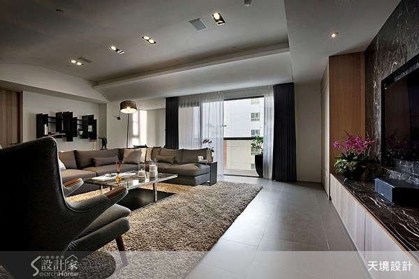 53坪新成屋(5年以下)＿現代風客廳案例圖片＿天境空間設計＿天境_13之6