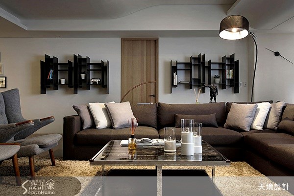 53坪新成屋(5年以下)＿現代風客廳案例圖片＿天境空間設計＿天境_13之10