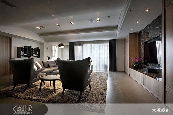 53坪新成屋(5年以下)＿現代風客廳案例圖片＿天境空間設計＿天境_13之3