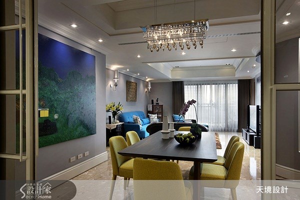 58坪新成屋(5年以下)＿英式古典餐廳案例圖片＿天境空間設計＿天境_14之15