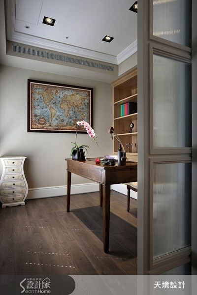 58坪新成屋(5年以下)＿英式古典書房案例圖片＿天境空間設計＿天境_14之27