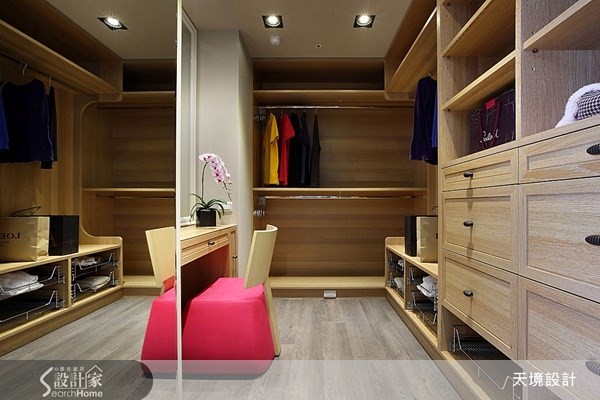 58坪新成屋(5年以下)＿英式古典更衣間案例圖片＿天境空間設計＿天境_14之24