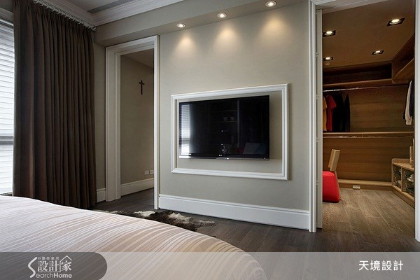 58坪新成屋(5年以下)＿英式古典臥室案例圖片＿天境空間設計＿天境_14之23