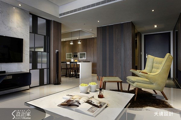 50坪新成屋(5年以下)＿北歐風客廳案例圖片＿天境空間設計＿天境_15之20