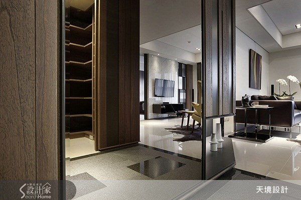 50坪新成屋(5年以下)＿北歐風玄關案例圖片＿天境空間設計＿天境_15之4