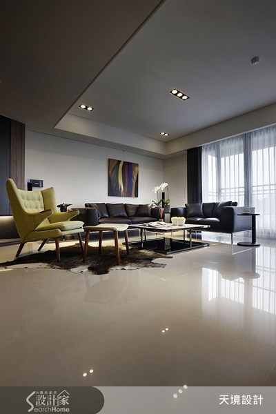 50坪新成屋(5年以下)＿北歐風客廳案例圖片＿天境空間設計＿天境_15之15