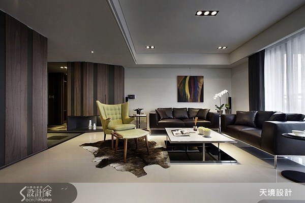 50坪新成屋(5年以下)＿北歐風客廳案例圖片＿天境空間設計＿天境_15之16