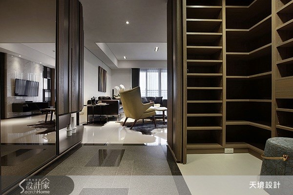 50坪新成屋(5年以下)＿北歐風玄關案例圖片＿天境空間設計＿天境_15之3