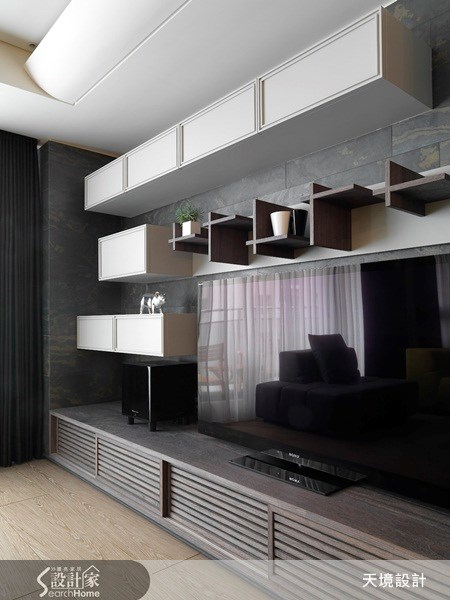 60坪新成屋(5年以下)＿新古典客廳案例圖片＿天境空間設計＿天境_16之6