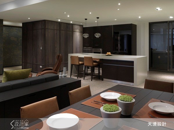 60坪新成屋(5年以下)＿新古典餐廳案例圖片＿天境空間設計＿天境_16之18