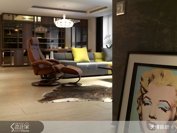 60坪新成屋(5年以下)＿新古典客廳案例圖片＿天境空間設計＿天境_16之2