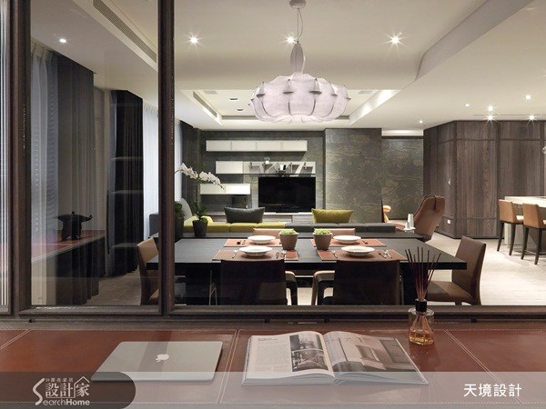 60坪新成屋(5年以下)＿新古典餐廳案例圖片＿天境空間設計＿天境_16之16