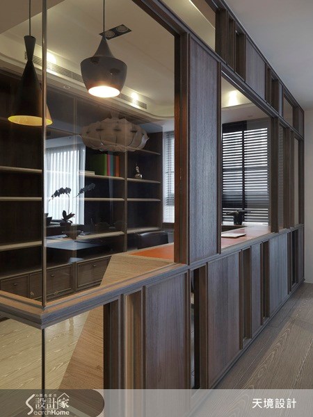 60坪新成屋(5年以下)＿新古典書房案例圖片＿天境空間設計＿天境_16之11