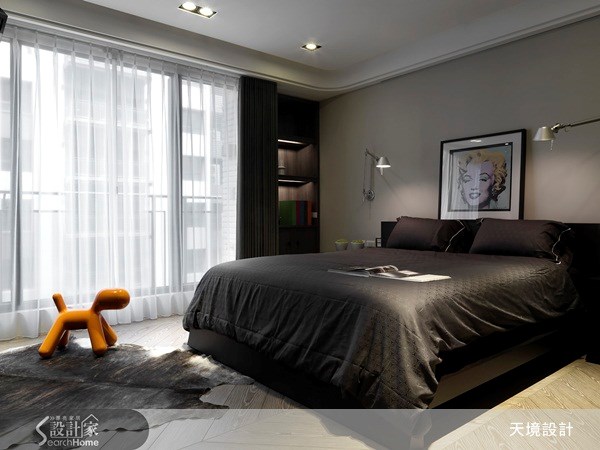 60坪新成屋(5年以下)＿新古典臥室案例圖片＿天境空間設計＿天境_16之23
