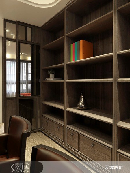 60坪新成屋(5年以下)＿新古典書房案例圖片＿天境空間設計＿天境_16之13