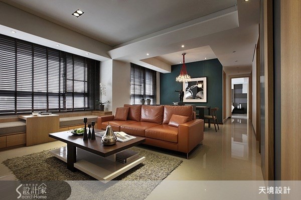 46坪新成屋(5年以下)＿休閒風客廳案例圖片＿天境空間設計＿天境_17之11