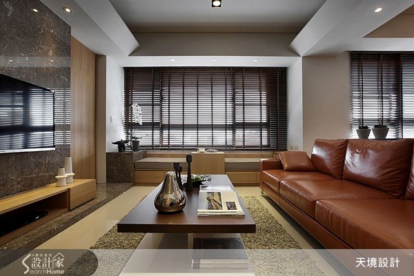 46坪新成屋(5年以下)＿休閒風客廳案例圖片＿天境空間設計＿天境_17之13