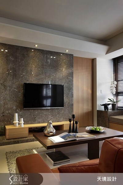 46坪新成屋(5年以下)＿休閒風客廳案例圖片＿天境空間設計＿天境_17之29