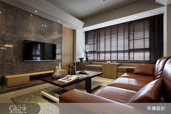 46坪新成屋(5年以下)＿休閒風客廳案例圖片＿天境空間設計＿天境_17之14