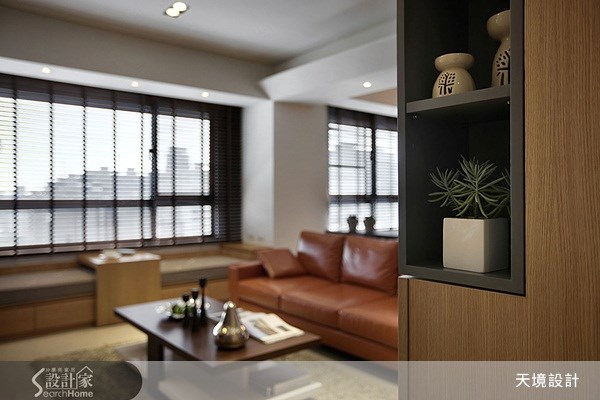 46坪新成屋(5年以下)＿休閒風客廳案例圖片＿天境空間設計＿天境_17之10