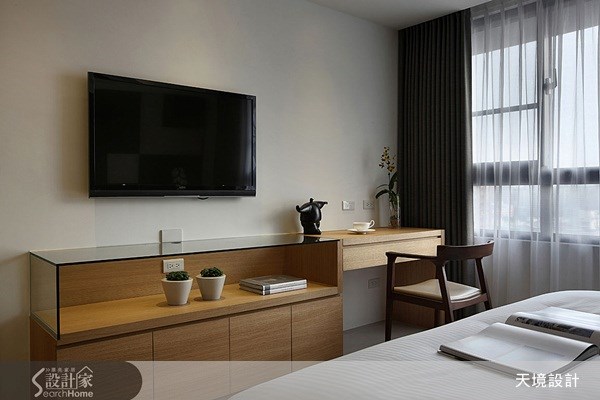 46坪新成屋(5年以下)＿休閒風臥室案例圖片＿天境空間設計＿天境_17之35