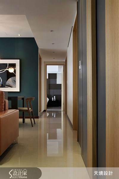 46坪新成屋(5年以下)＿休閒風走廊案例圖片＿天境空間設計＿天境_17之22