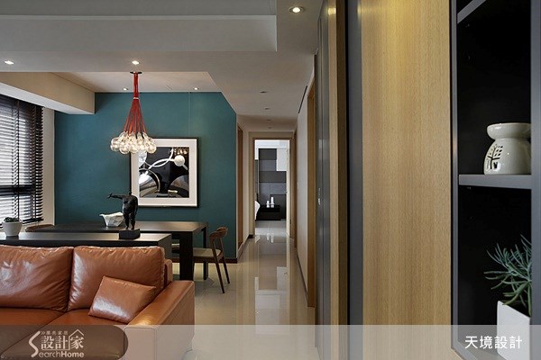 46坪新成屋(5年以下)＿休閒風客廳案例圖片＿天境空間設計＿天境_17之23
