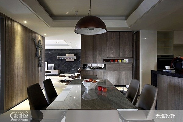100坪新成屋(5年以下)＿現代風餐廳案例圖片＿天境空間設計＿天境_19之11
