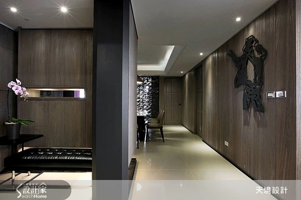 100坪新成屋(5年以下)＿現代風走廊案例圖片＿天境空間設計＿天境_19之2