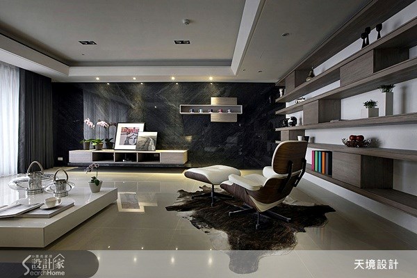 100坪新成屋(5年以下)＿現代風客廳案例圖片＿天境空間設計＿天境_19之5