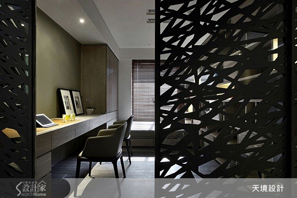 100坪新成屋(5年以下)＿現代風書房案例圖片＿天境空間設計＿天境_19之17