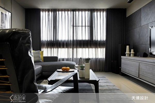 30坪預售屋＿混搭風客廳案例圖片＿天境空間設計＿天境_20之3