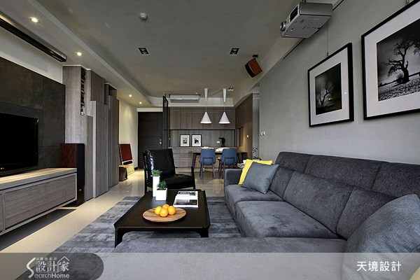 30坪預售屋＿混搭風客廳案例圖片＿天境空間設計＿天境_20之7