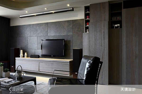 30坪預售屋＿混搭風客廳案例圖片＿天境空間設計＿天境_20之6