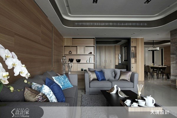 65坪預售屋＿休閒風客廳案例圖片＿天境空間設計＿天境_21之10