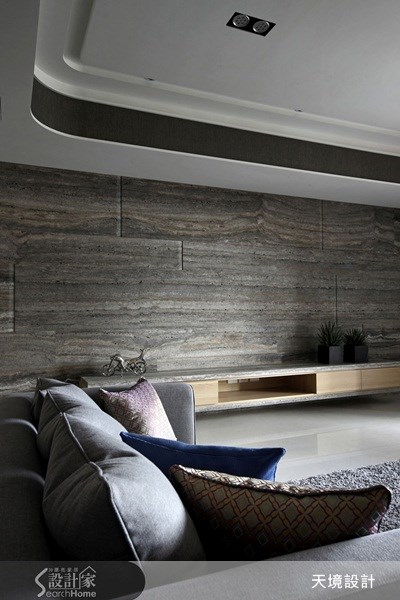 65坪預售屋＿休閒風客廳案例圖片＿天境空間設計＿天境_21之8