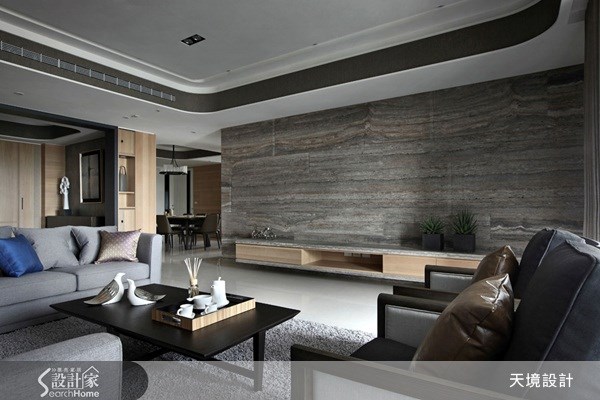65坪預售屋＿休閒風客廳案例圖片＿天境空間設計＿天境_21之7