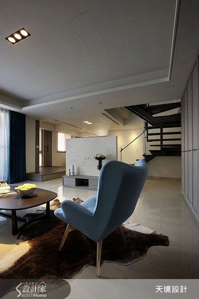 70坪預售屋＿現代風客廳案例圖片＿天境空間設計＿天境_23之9