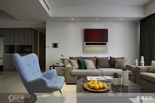 45坪新成屋(5年以下)＿現代風客廳案例圖片＿天境空間設計＿天境_24之4