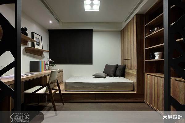 45坪新成屋(5年以下)＿現代風臥室案例圖片＿天境空間設計＿天境_24之12