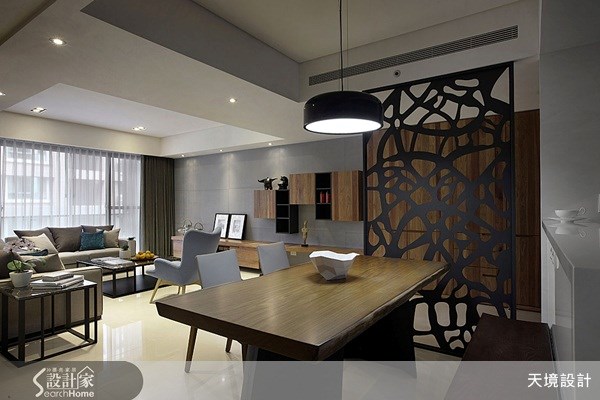 45坪新成屋(5年以下)＿現代風餐廳案例圖片＿天境空間設計＿天境_24之7