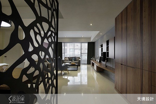 45坪新成屋(5年以下)＿現代風走廊案例圖片＿天境空間設計＿天境_24之1