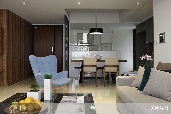 45坪新成屋(5年以下)＿現代風客廳案例圖片＿天境空間設計＿天境_24之6