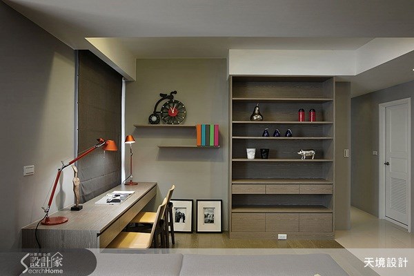 35坪新成屋(5年以下)＿現代風書房案例圖片＿天境空間設計＿天境_25之11