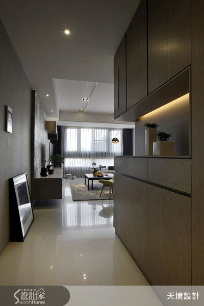 35坪新成屋(5年以下)＿現代風走廊案例圖片＿天境空間設計＿天境_25之1